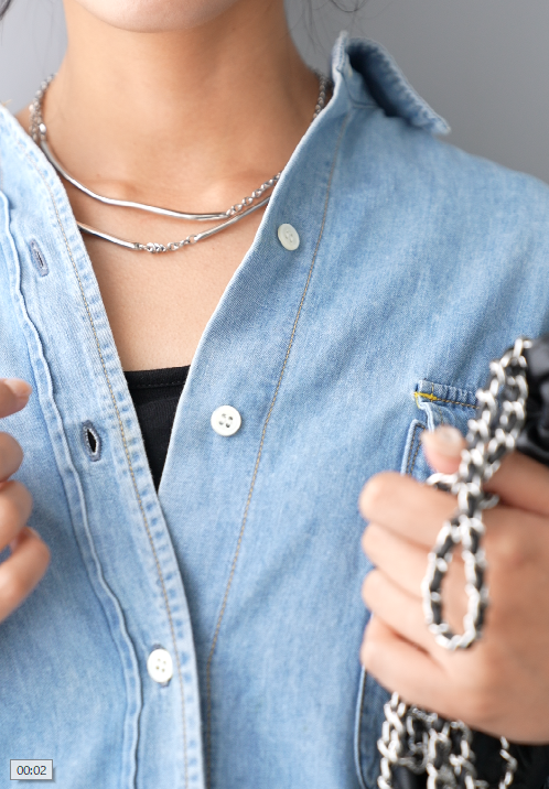 金属アレルギー対応のデザインネックレスができました | owauno 